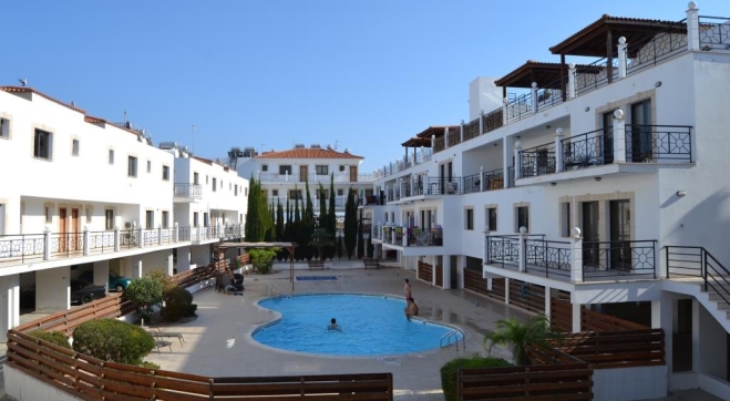 One bedroom apartment for rent in Tersefanou with common pool