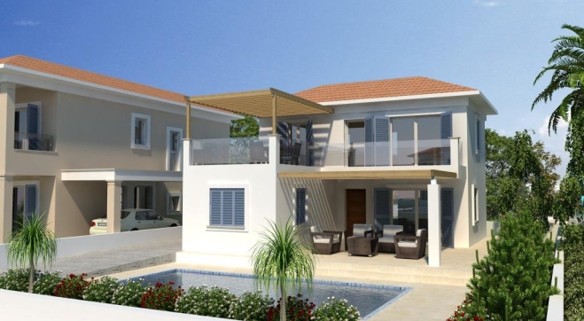 New beach houses for sale in Pervolia close to the BEACH