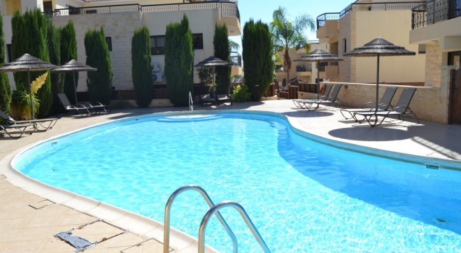 Two bedroom apartment for sale in Tersefanou with a common pool!