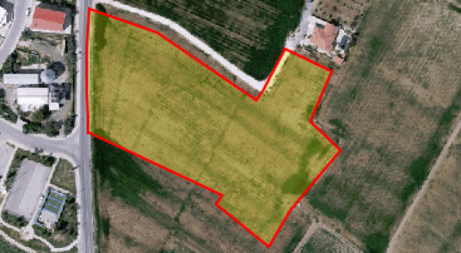 Agricultural land for sale in Kiti.