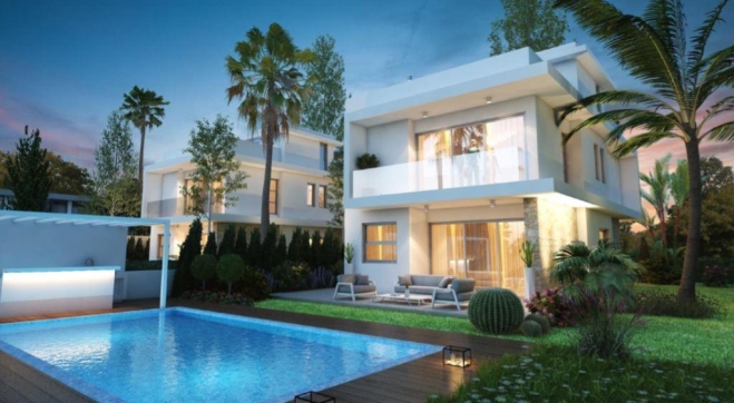 3 bed deluxe villa for sale in Dhekelia road, Larnaca.
