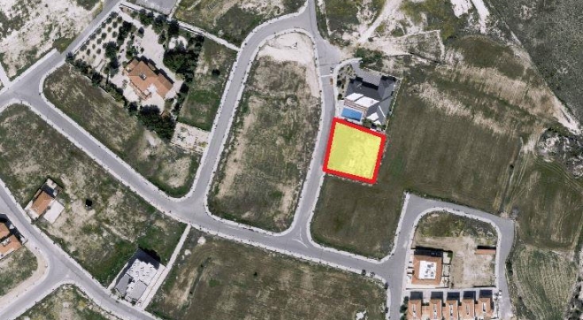Building plot for sale in Pyla close to the beach.