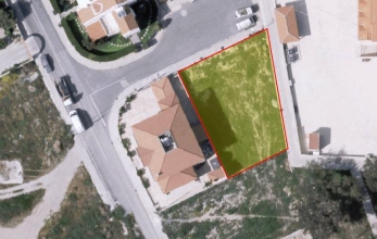 CV1460, Residential building plot for sale in Kiti.