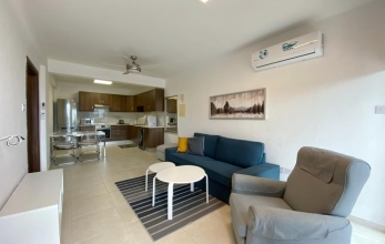CV1705, Modern 2 bedrooms ground floor apartment for sale in Kiti.