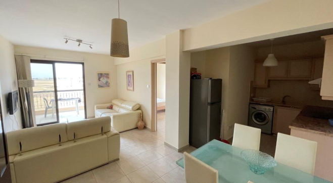 Cozy 1 bed apartment for rent in Tersefanou.	
