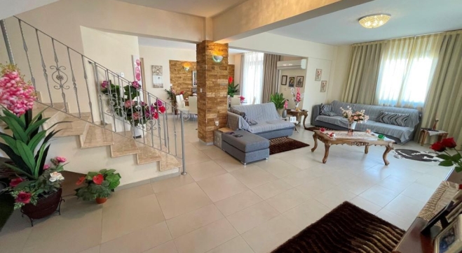 Luxury 4 bedroom duplex penthouse with roof garden in Larnaca central area. 