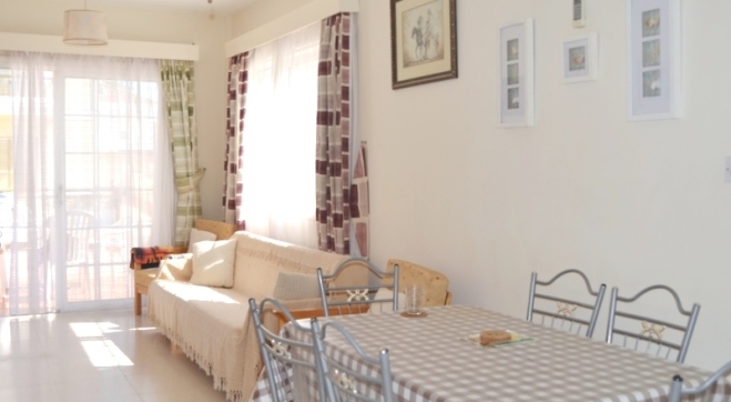 Two bed ground floor apartment for sale in Pyla