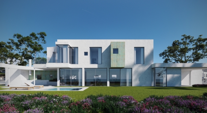 Luxury 3 bedroom detached houses for sale near the beach in Larnaca