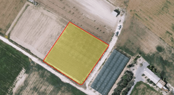 Agricultural land is for sale in a beautiful village of Pervolia!