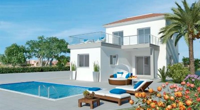 3 Bedroom Villa for sale in Pervolia with POOL