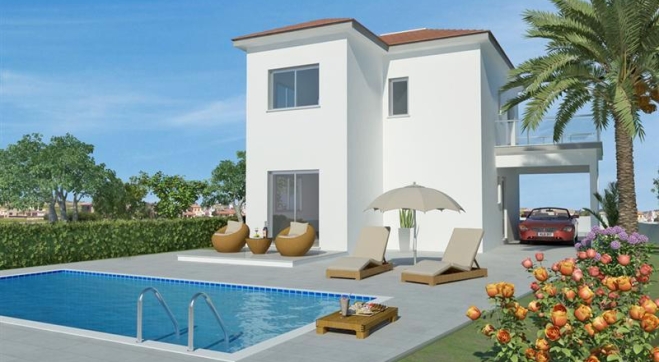 3 Bed Villa house for sale in Pervolia with private POOL