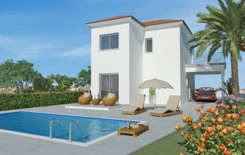 CV965, 3 Bed Villa house for sale in Pervolia with private POOL