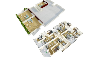 T3 Sunrise - Roof Terrace Plan