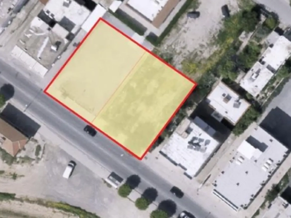 Two Commercial building plots for sale in a central spot in Larnaca