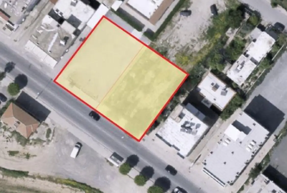 2 Commercial building plots for sale in a central spot in Larnaca Two Commercial building plots for sale in a central spot in Larnaca