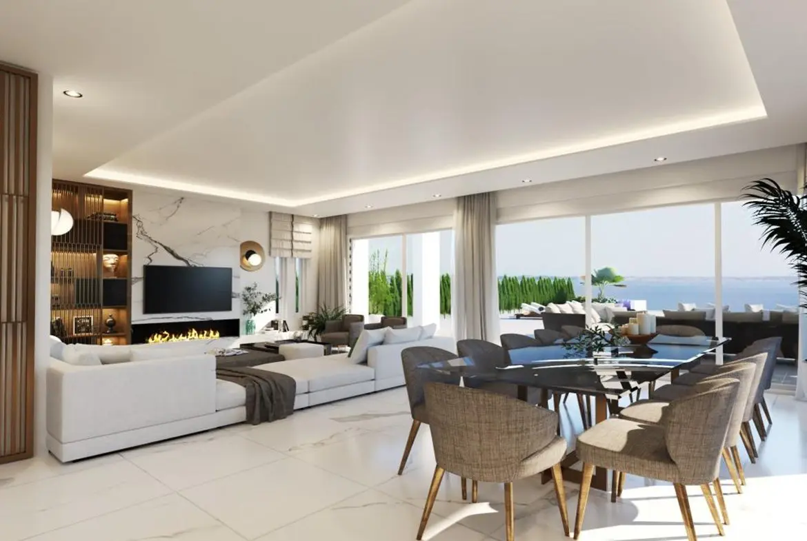 5 Bed Luxury Sea Front Villa in Pervolia For Sale (4) 5 Bed Luxury Sea Front Villa in Pervolia For Sale