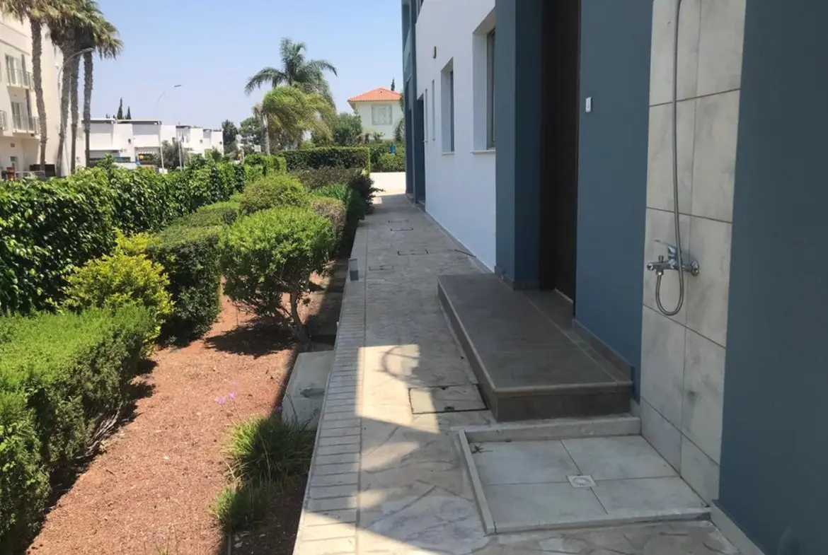 Modern ground floor apartment with pool for sale in Faros, Pervolia (5) Modern ground floor apartment with pool for sale in Faros, Pervolia