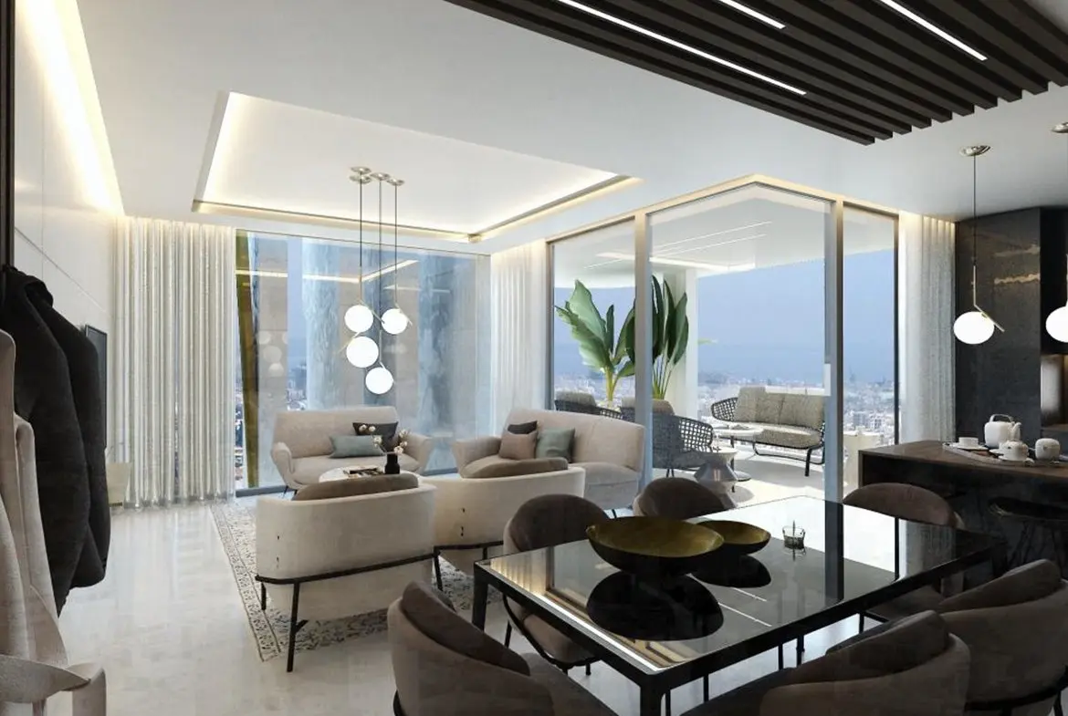 One bedroom luxury apartment for sale in Larnaca Town (6) One bedroom luxury apartment for sale in Larnaca Town