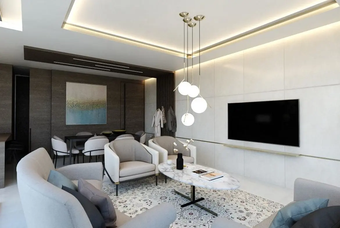 One bedroom luxury apartment for sale in Larnaca Town (8) One bedroom luxury apartment for sale in Larnaca Town