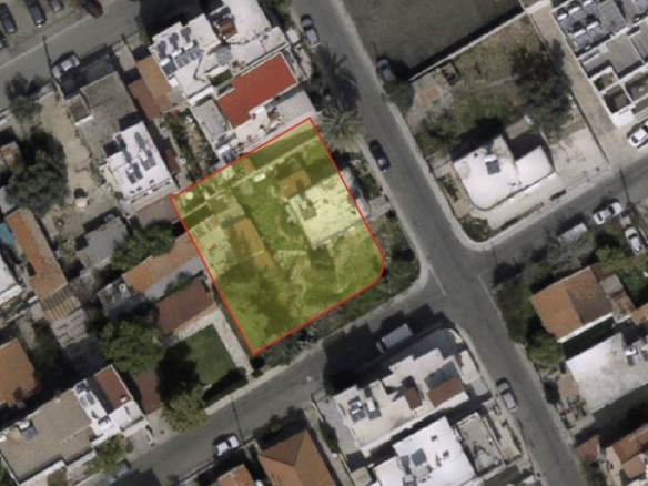 Residential building plot for sale in the heart of Limassol