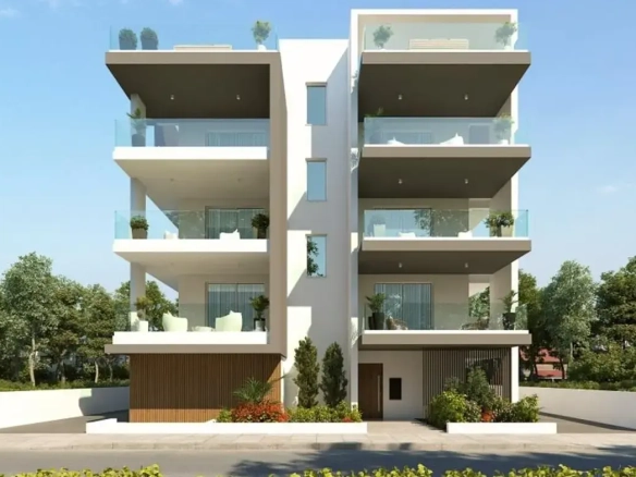 Two bedroom new apartment for sale in Aradippou