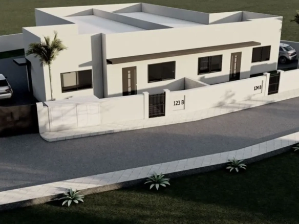 modern semi-detached houses Larnaca