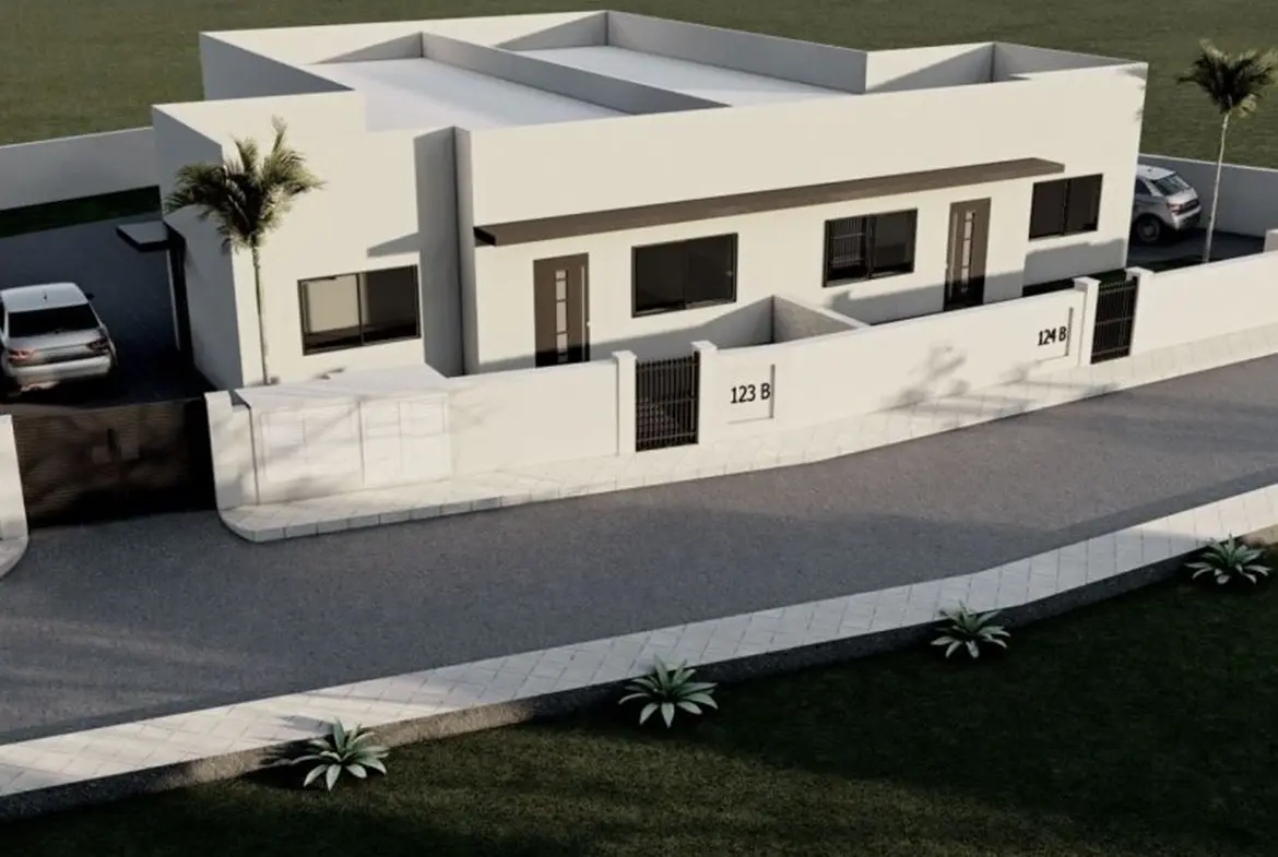 Two modern semi-detached houses (2) modern semi-detached houses Larnaca