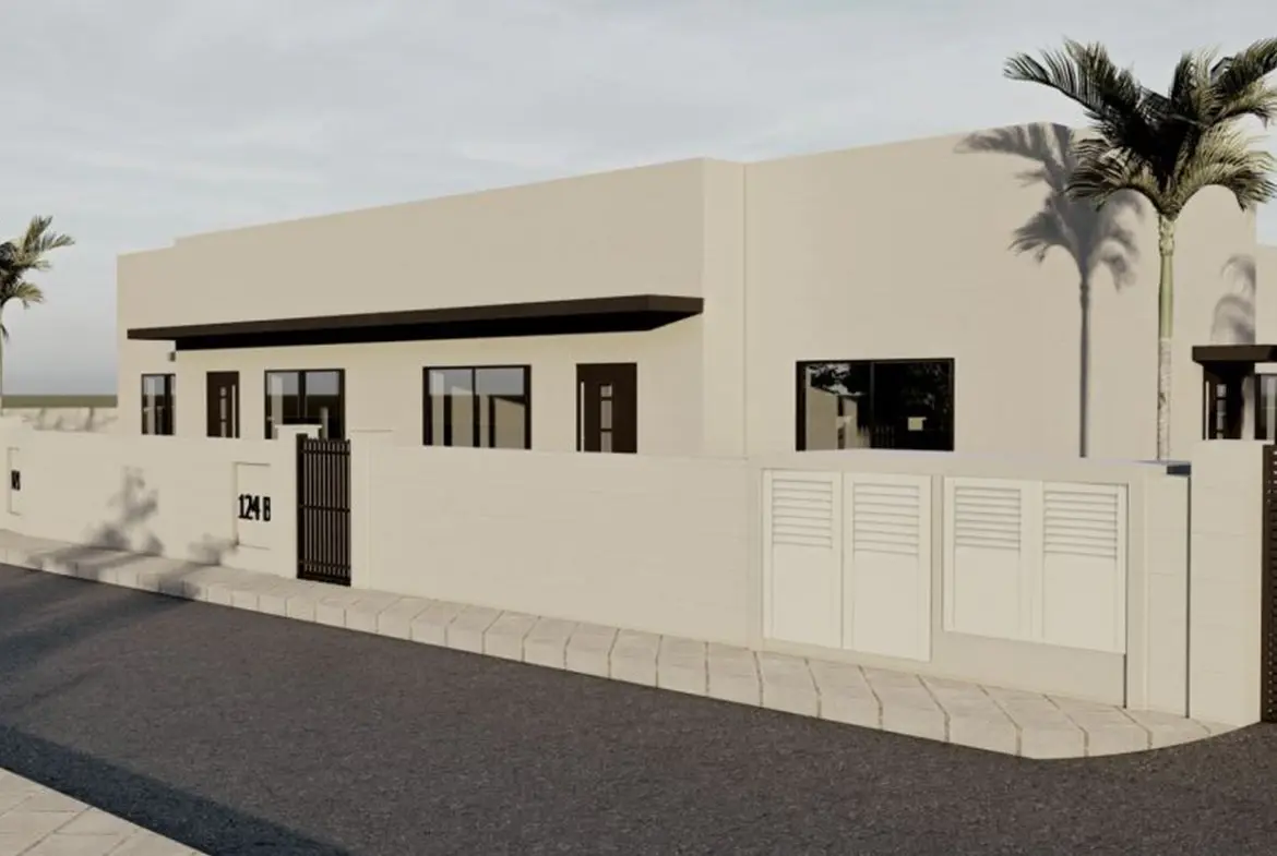 Two modern semi-detached houses (3) modern semi-detached houses Larnaca