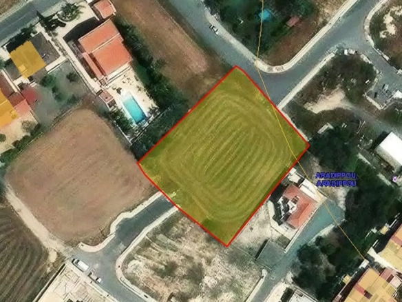 Residential land for exchange with development agreement in Aradippou, Larnaca