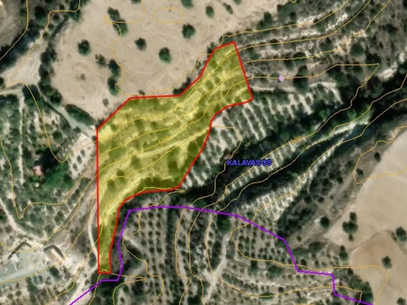 Residential land for sale in Kalavasos, Larnaca