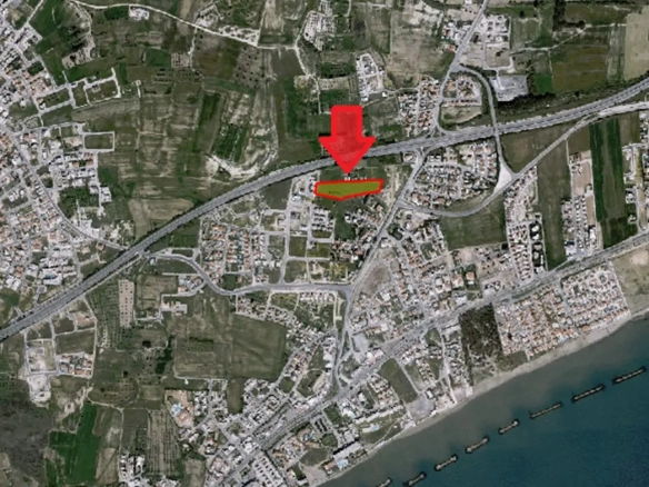 Tourist land for sale in Dhekelia road Oroklini