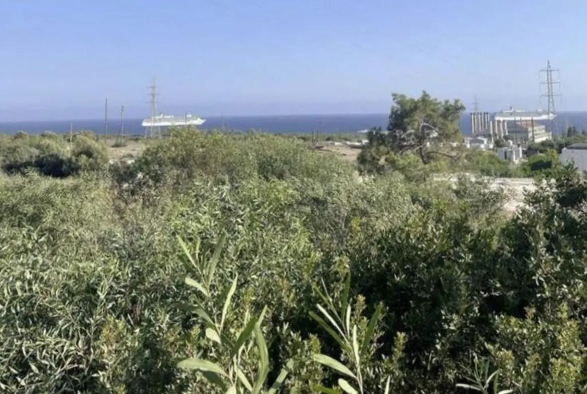 Tourist piece of land with sea view in Pyrgos Limassol (3) Tourist piece of land with sea view in Pyrgos Limassol